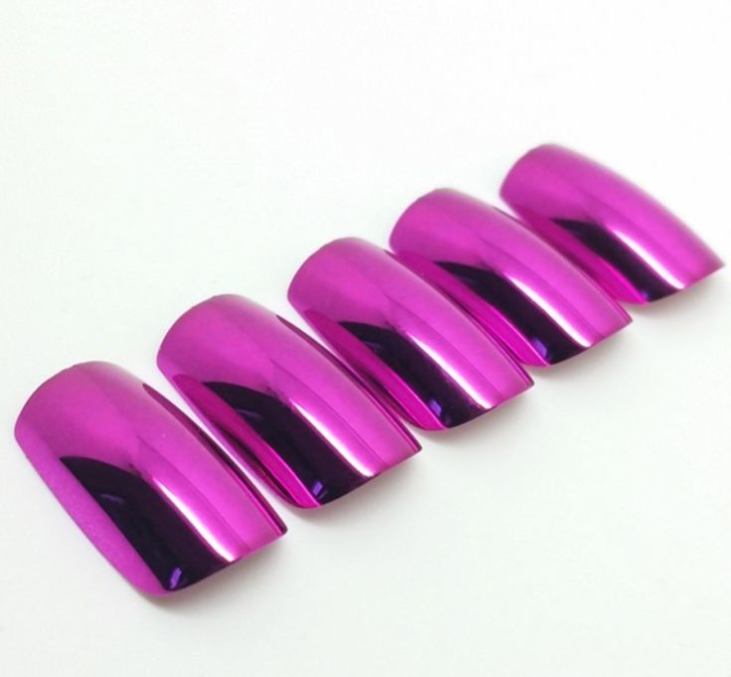 Фиолетовый маникюр - 105 фото роскошного дизайна ногтей фиол.
