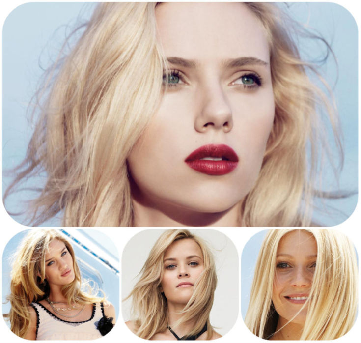 Правильный макияж для блондинки с белой кожей