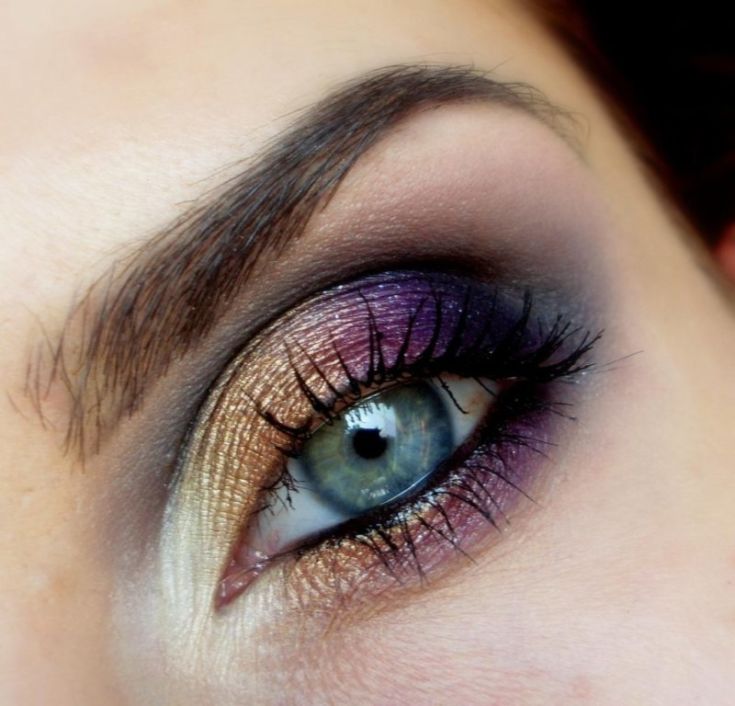 Сделать макияж глаз красиво серыми тенями