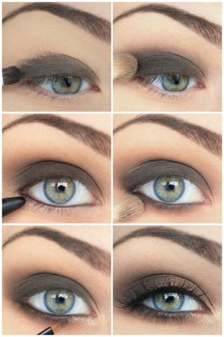 Модный макияж глаз с картинками