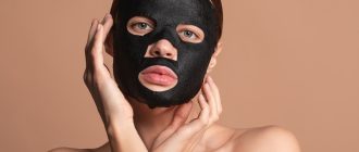 Маска для лица от черных точек