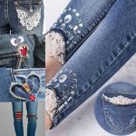 как разнообразить старые джинсы