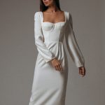бело платье на новый год
